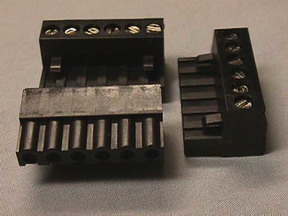 10 Amphenol Pcd ELFP06210 6 pos R/A Terminal Blocks  